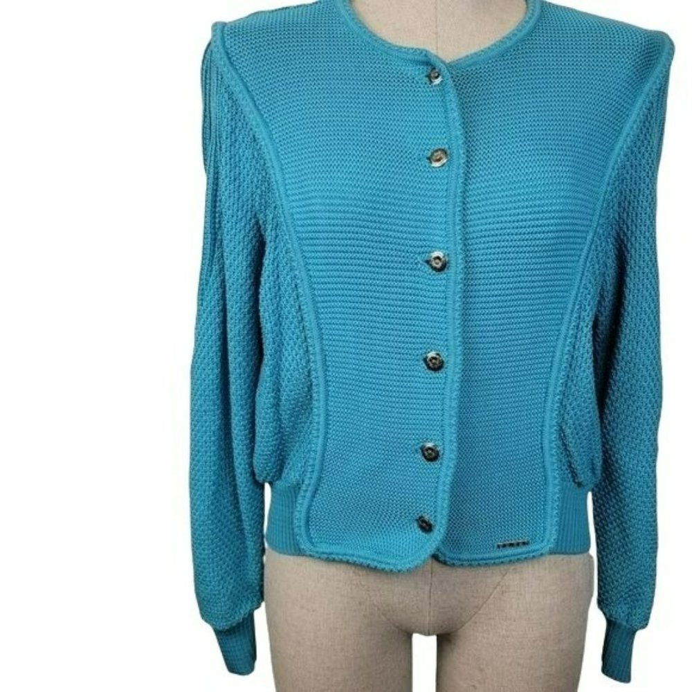GEIGER Austria button down sweater